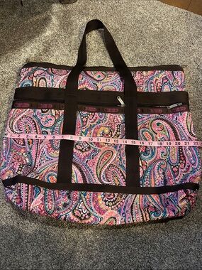 LeSportsac Multicolor Paisley Travel Bag New no Tag